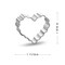 Miniature Heart Fluted 1.5 in M187 - CookieCutter.com - USA Tin Plated Steel